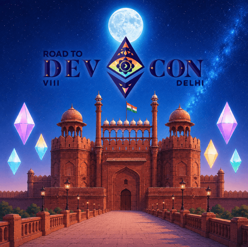 Road to Devcon 8 Demo Day poster